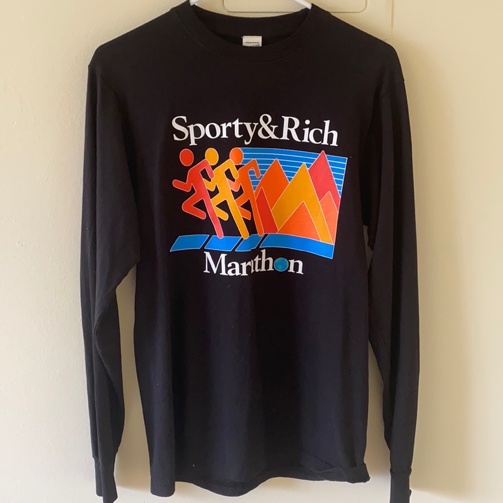 Sporty & Rich Marathon Longsleeve sz. S